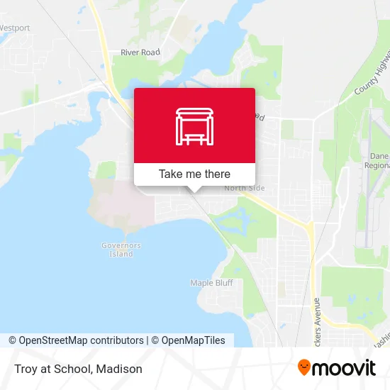 Troy at School map