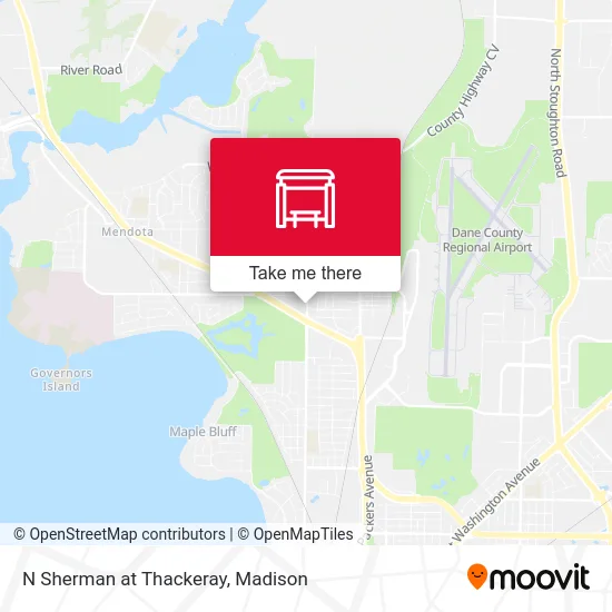 N Sherman at Thackeray map