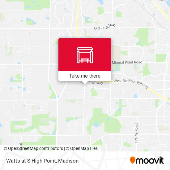 Mapa de Watts at S High Point