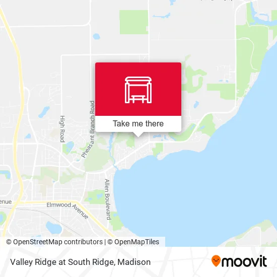 Mapa de Valley Ridge at South Ridge