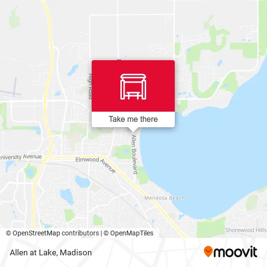 Mapa de Allen at Lake
