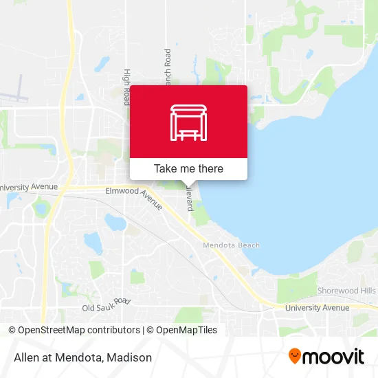 Mapa de Allen at Mendota