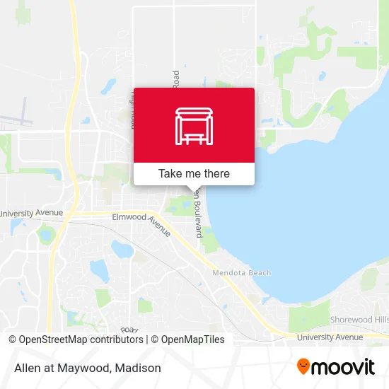 Allen at Maywood map