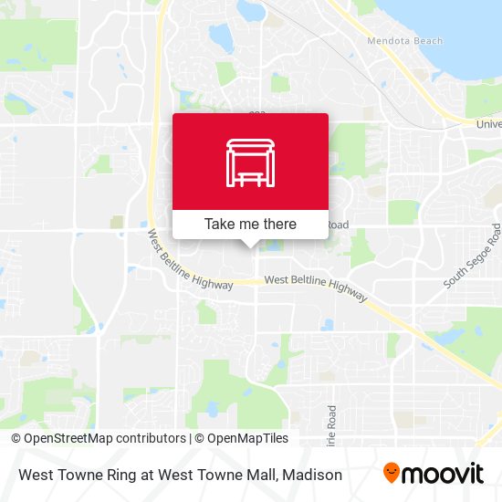 West Towne Ring at West Towne Mall map