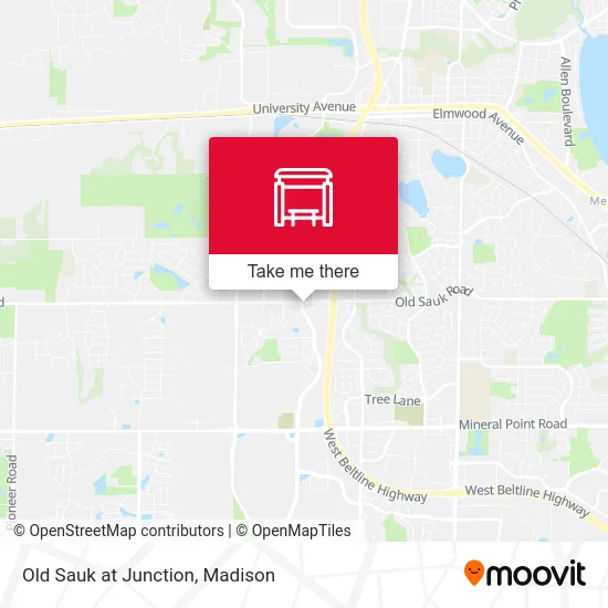 Mapa de Old Sauk at Junction