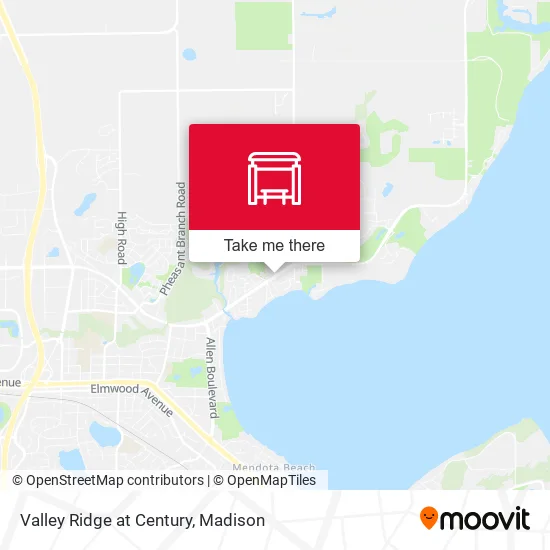 Mapa de Valley Ridge at Century