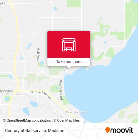 Century at Baskerville map