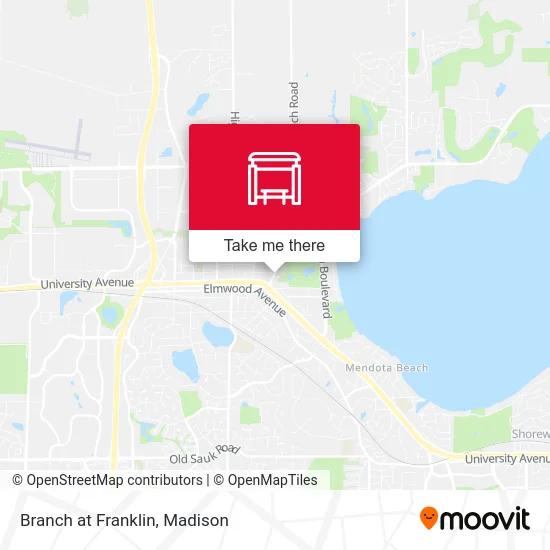 Branch at Franklin map