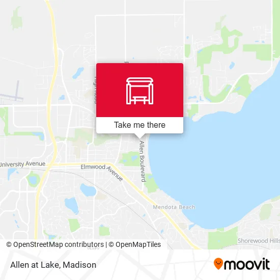 Mapa de Allen at Lake