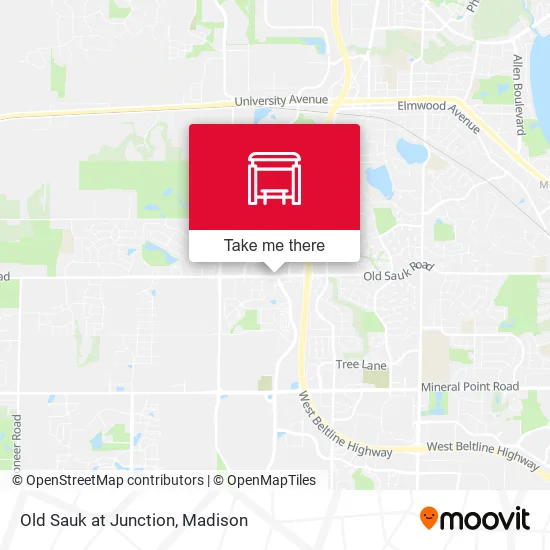 Mapa de Old Sauk at Junction