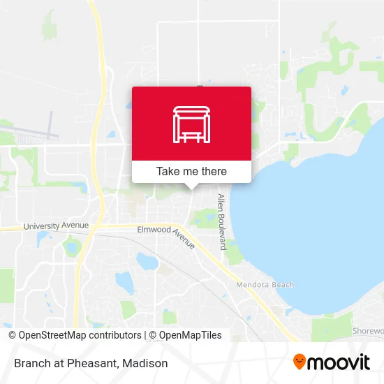 Branch at Pheasant map