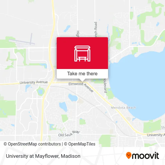 University at Mayflower map