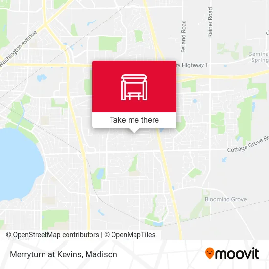 Merryturn at Kevins map