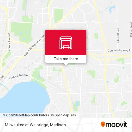 Mapa de Milwaukee at Walbridge