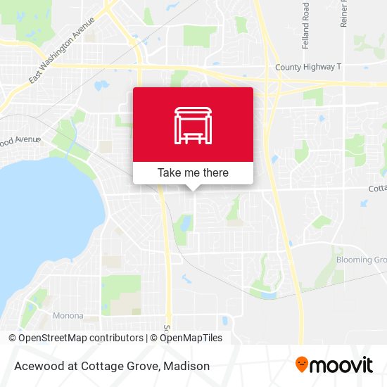 Acewood at Cottage Grove map