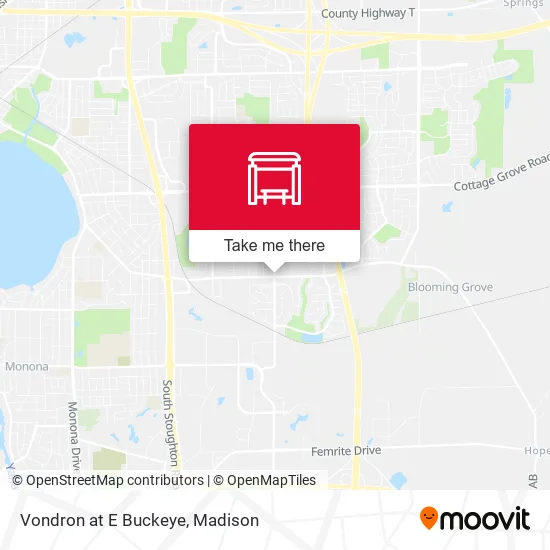 Mapa de Vondron at E Buckeye