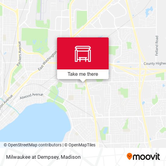 Mapa de Milwaukee at Dempsey