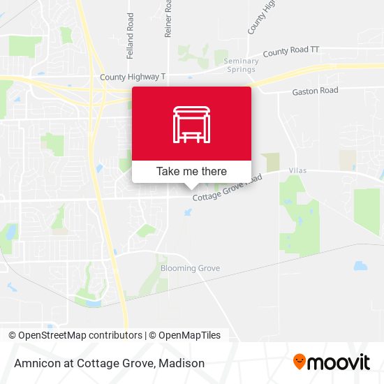 Amnicon at Cottage Grove map
