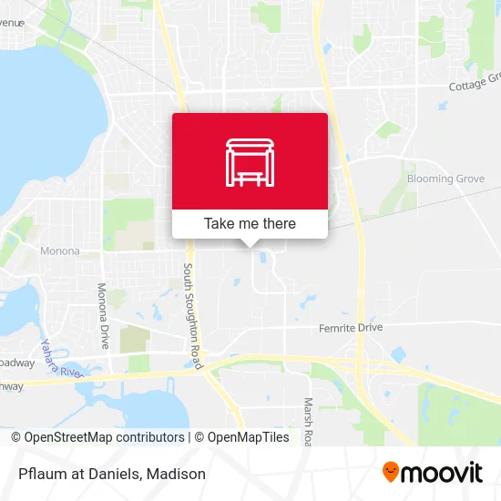 Pflaum at Daniels map