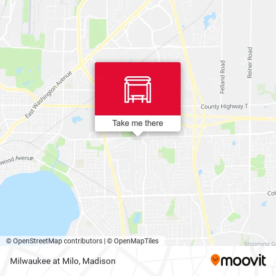 Mapa de Milwaukee at Milo