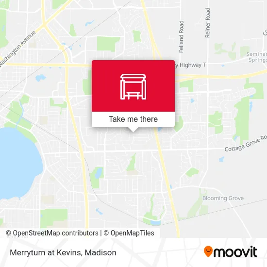 Merryturn at Kevins map