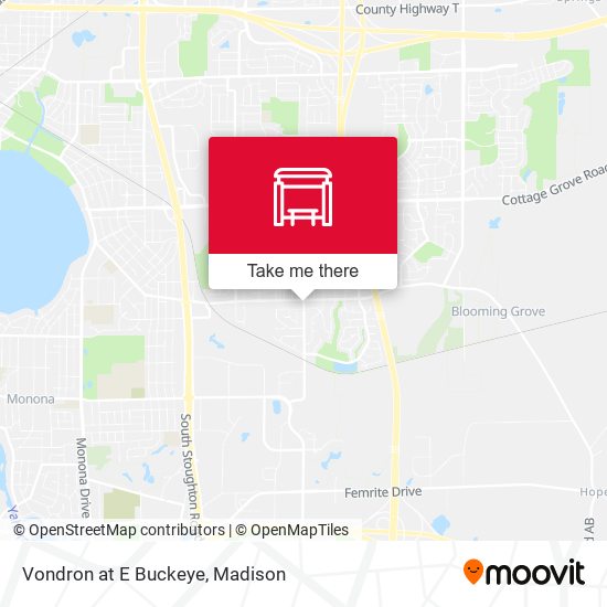 Mapa de Vondron at E Buckeye