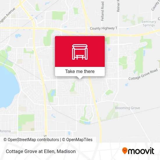 Cottage Grove at Ellen map