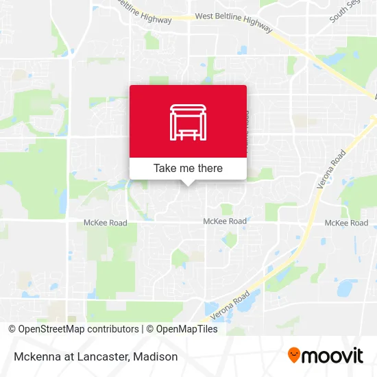 Mckenna at Lancaster map