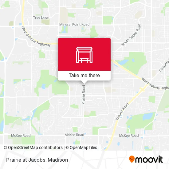 Mapa de Prairie at Jacobs