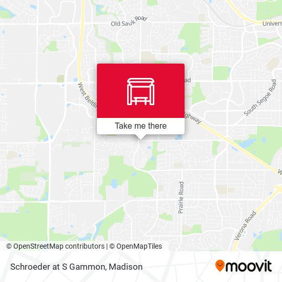 Schroeder at S Gammon map