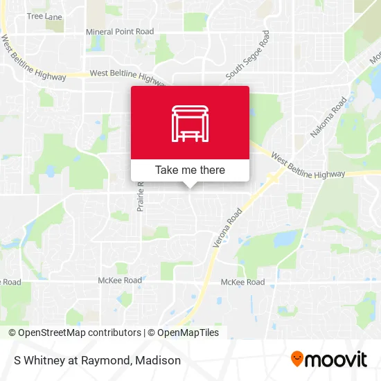 Mapa de S Whitney at Raymond