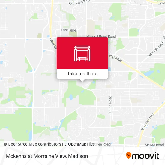 Mapa de Mckenna at Morraine View