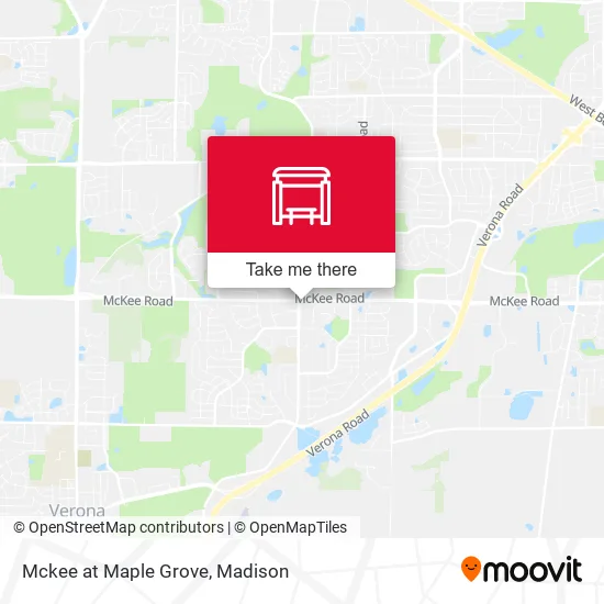 Mckee at Maple Grove map