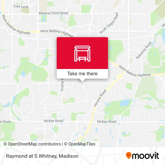 Raymond at S Whitney map