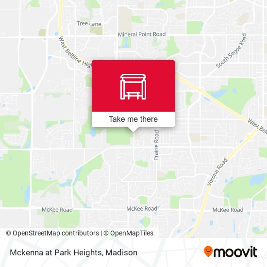 Mckenna at Park Heights map