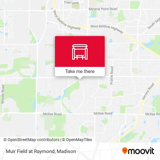 Mapa de Muir Field at Raymond