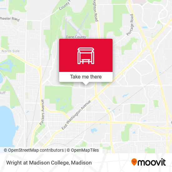 Mapa de Wright at Madison College