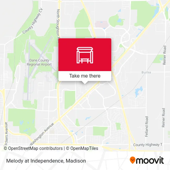 Melody at Independence map