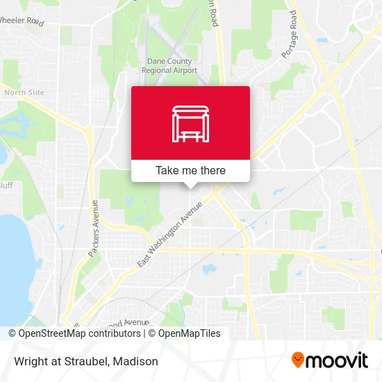 Wright at Straubel map