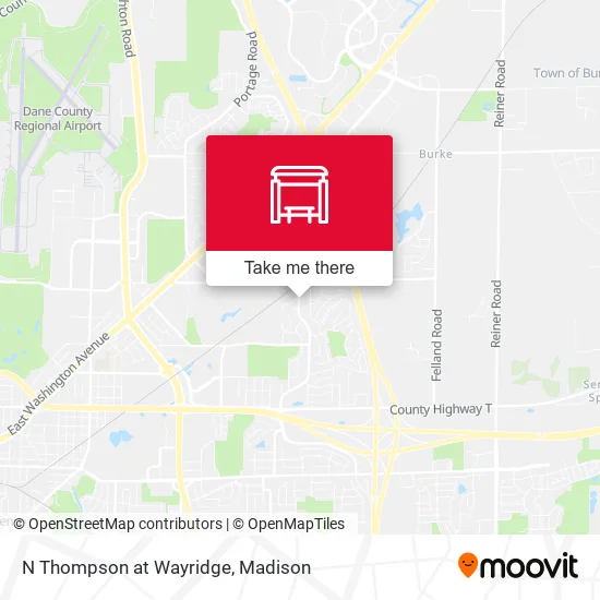 Mapa de N Thompson at Wayridge