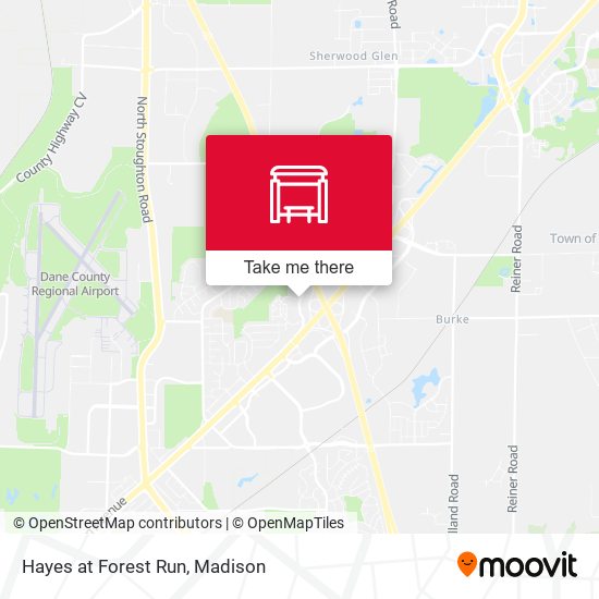 Hayes at Forest Run map