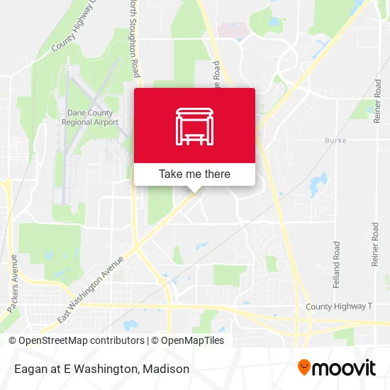 Mapa de Eagan at E Washington