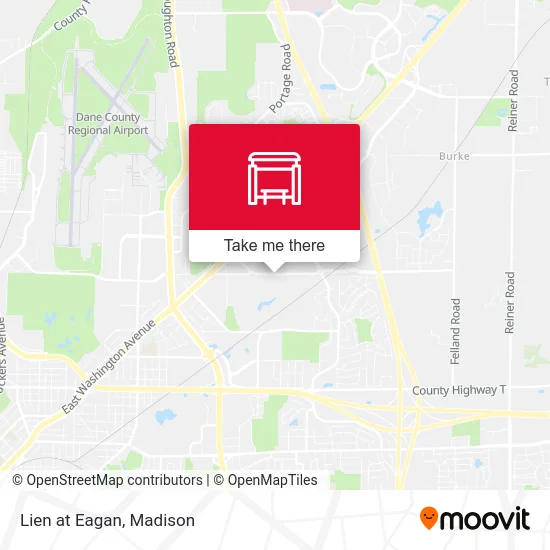 Lien at Eagan map