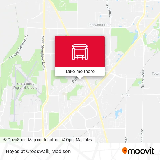 Mapa de Hayes at Crosswalk