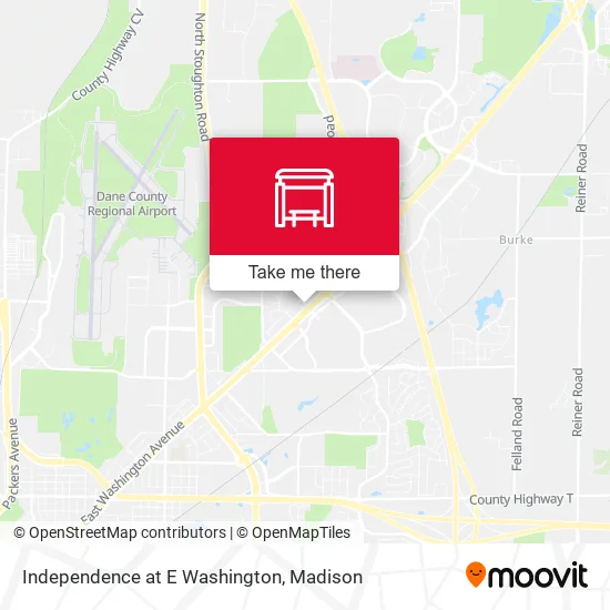 Mapa de Independence at E Washington