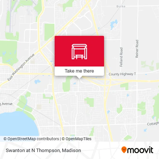 Swanton at N Thompson map