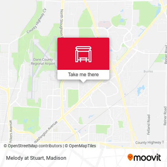 Mapa de Melody at Stuart