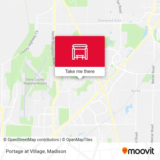 Portage at Village map