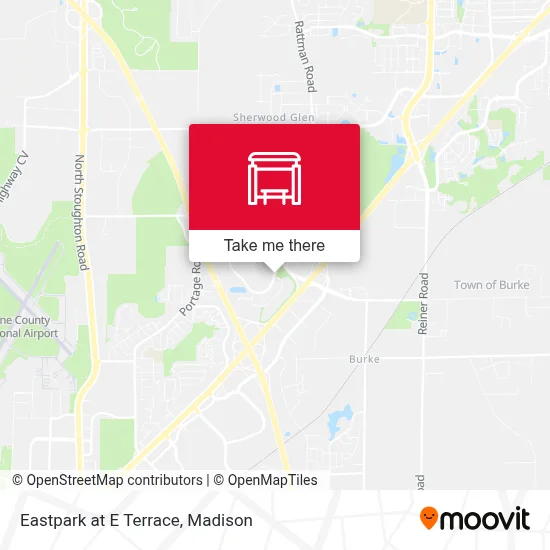 Eastpark at E Terrace map