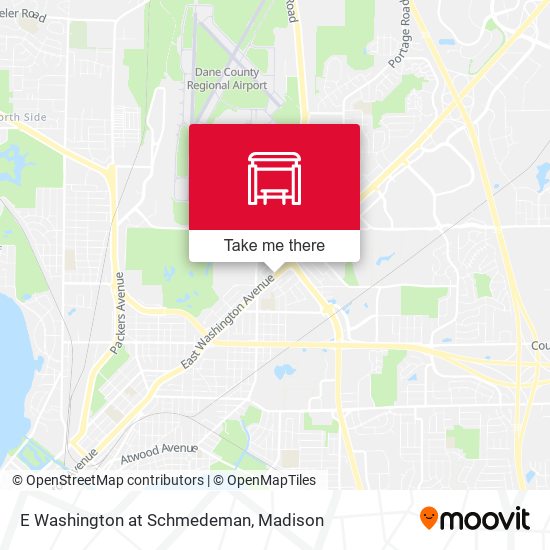 Mapa de E Washington at Schmedeman